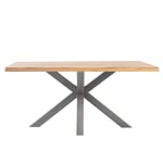 Stůl cerga 160 x 90 cm šedý