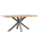 Stůl cerga 180 x 95 cm šedý