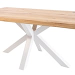 Stůl cerga 200 x 100 cm bílý