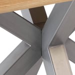 Stůl cerga 200 x 100 cm šedý