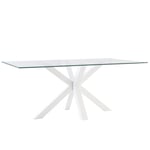 Stůl madie 180 x 100 cm bílý