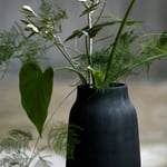 Váza Gus černá 35 cm