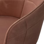 Jídelní židle Ritara růžová