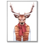 Obraz deer vest 60 x 80 cm