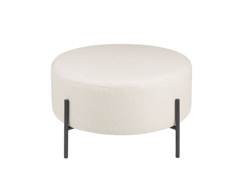 Puf amila Ø 60 cm béžový