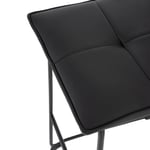 Barová židle olu 73 cm černá