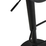 Barová židle dabel 77.5 cm černá
