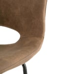 Barová židle wanor 75 cm hnědá