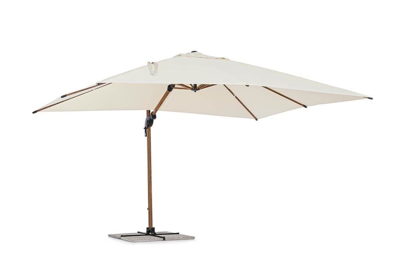 Slunečník niro 3 x 4 m béžový
