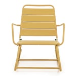 Houpací židle marilla žlutá