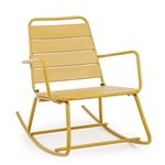 Houpací židle marilla žlutá