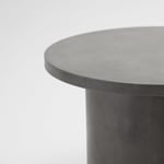 Kulatý stolek teno  Ø 65 x 45 cm šedý