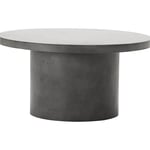 Kulatý stolek teno  Ø 90 x 45 cm šedý