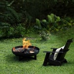 Zahradní ohniště ferno Ø 70 cm černé