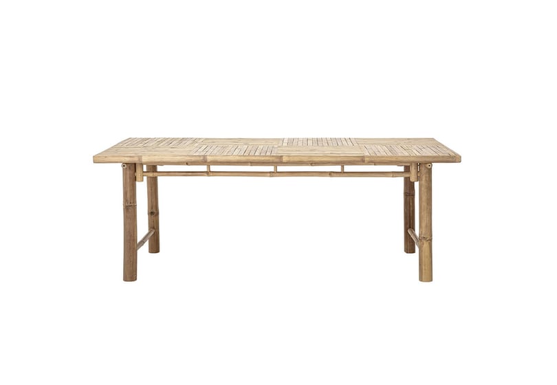 Bambusový jídelní stůl sole 200 x 100 cm přírodní