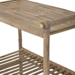 Bambusový konzolový stolek sole 100 x 60 cm přírodní