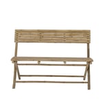Bambusová lavice sole 120 cm přírodní