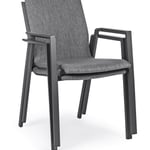 Židle onedo tmavě-šedá
