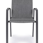 Židle onedo tmavě-šedá