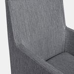 Zahradní židle newo šedo-černá