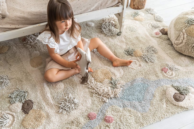 Hrací koberec naturo béžový