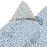 Pratelný koberec puffo modrý