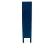 Vitrína nuo 76 x 178 cm modrá