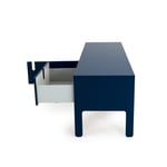 TV stolek nuo 171 x 50 cm modrý
