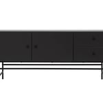 Komoda tailok 157 x 72 cm černá