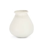 Váza termido 25 cm bílá