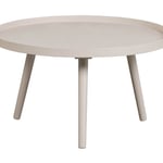 Konferenční stolek mesa l ø 60 x 34 cm béžový