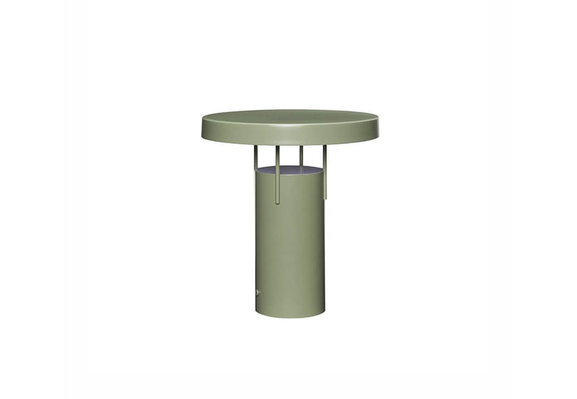 Stolní lampa bruss zelená