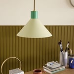 Stropní lampa kraylon zelená