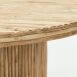 Konferenční stolek rog Ø 90 cm přírodní