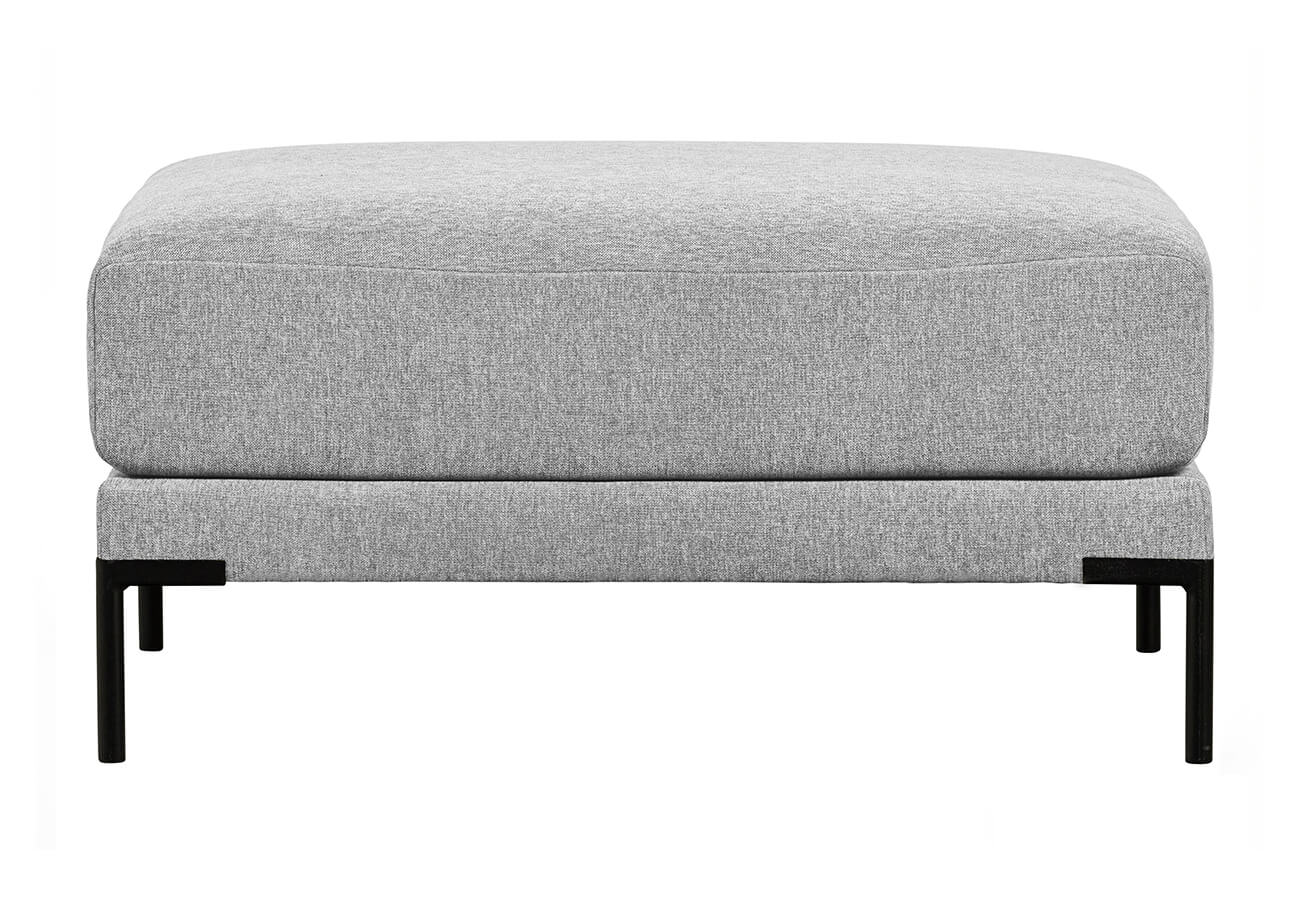 Modulový puf lupoco 100 cm světle šedý
