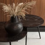 Konferenční stolek olendo Ø 58 cm černý