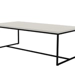 Konferenční stolek pili 120 x 60 cm bílý