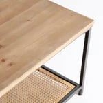 Konferenční stolek karin 110 x 60 cm hnědý