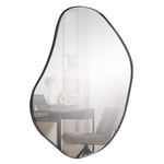 Zrcadlo merona 100 x 70 cm černé