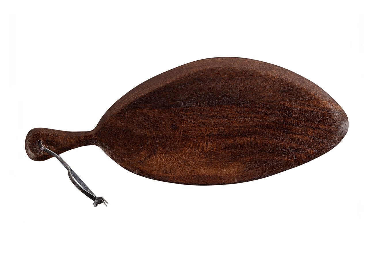 Servírovací prkénko cestr 55 x 22 cm hnědé