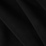 Rohová pohovka buro s područkami levá 273 cm samet černá