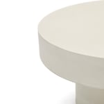 Konferenční stolek Blava Ø 66 cm bílý