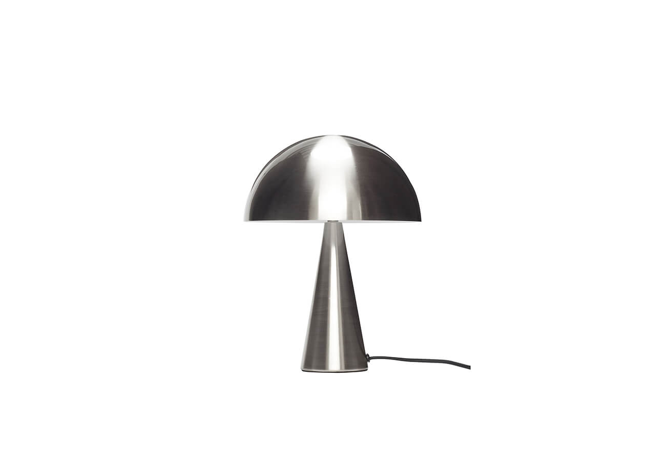 Stolní lampa rome ø 25 stříbrná