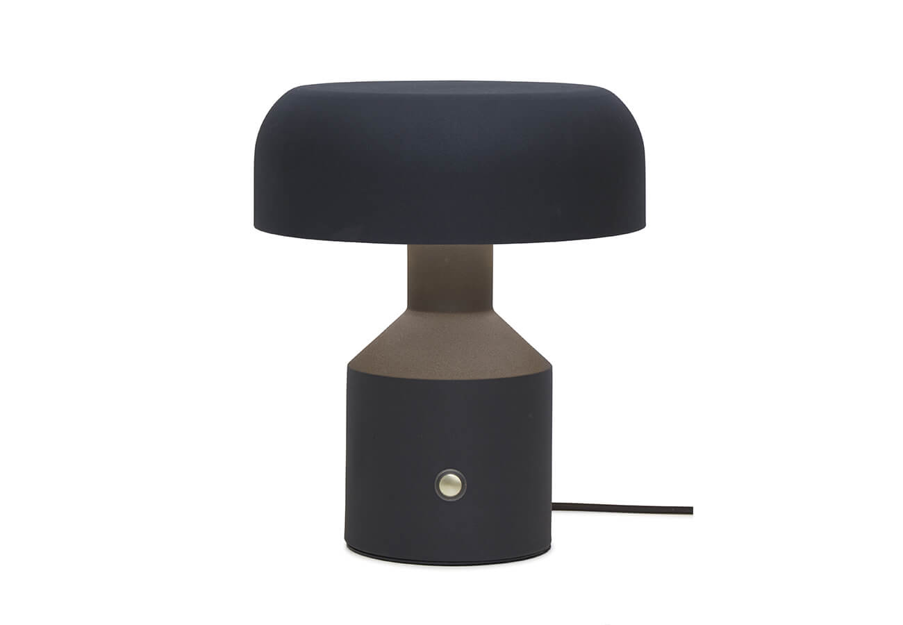 Stolní lampa troppo 30 cm černá