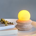 Stolní lampa Cappa I růžovo-bílá