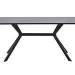 Obdélníkový stůl bruno 160 x 90 cm černý