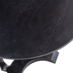 Kovový odkládací stolek floor ø 39 x 57 cm černý