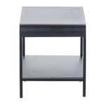 Odkládací stolek mirza 41 x 60 cm černý