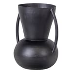 Dekorační váza pies černá