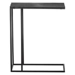 Odkládací stolek ejtaam 60 x 50 cm černý